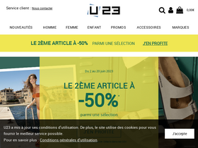 'usine23.com' screenshot