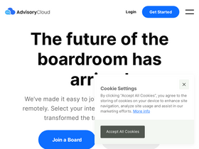 'advisorycloud.com' screenshot