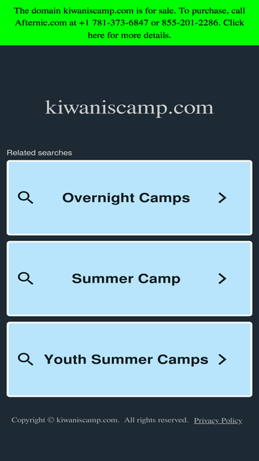 kiwaniscamp.com