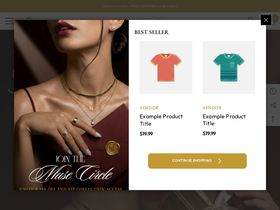 bejeweledmuse.com homepage screenshot