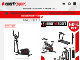 'enerfitsport.it' screenshot