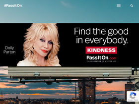 'passiton.com' screenshot