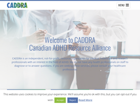 'caddra.ca' screenshot