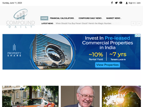 'compounddaily.org' screenshot