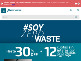 'tiendafensa.cl' screenshot