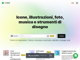 'icons8.it' screenshot
