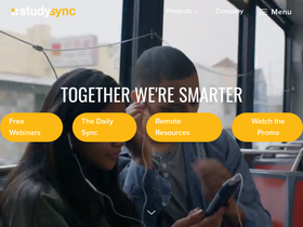 'studysync.com' screenshot
