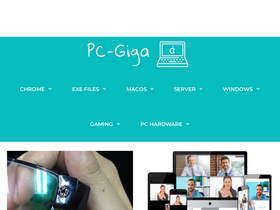 'pc-giga.com' screenshot