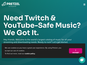 'pretzel.rocks' screenshot