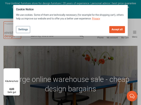 'einrichten-design.com' screenshot