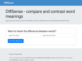 'diffsense.com' screenshot