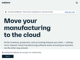 'katanamrp.com' screenshot