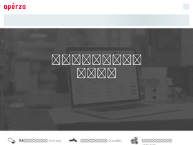 'aperza.com' screenshot