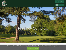 'finchleygolfclub.com' screenshot