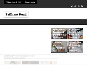 'brilliantread.com' screenshot