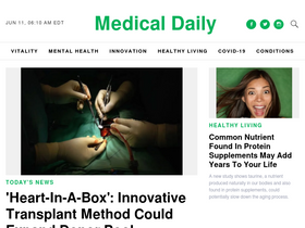 'medicaldaily.com' screenshot