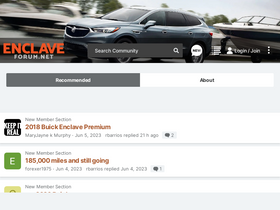 'enclaveforum.net' screenshot