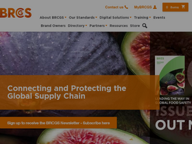 'brcgs.com' screenshot