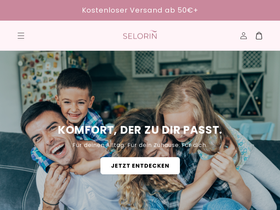 Selorin homepage screenshot