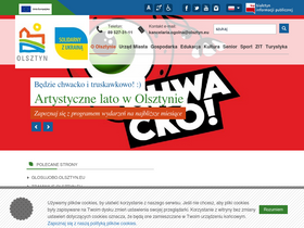 'olsztyn.eu' screenshot