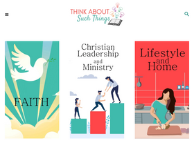 'thinkaboutsuchthings.com' screenshot