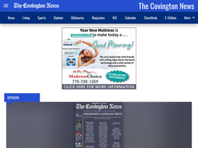 'covnews.com' screenshot