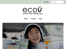 be-ecou.com homepage screenshot