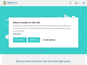 'gcfglobal.org' screenshot
