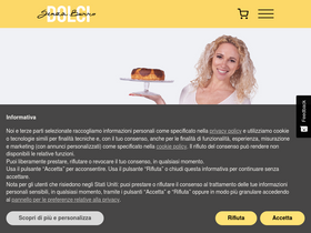 'dolcisenzaburro.it' screenshot