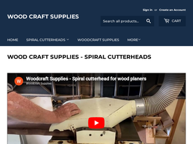 woodcraftsupplies.net.au homepage screenshot