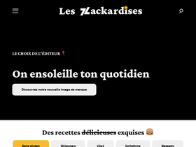 'leszackardises.com' screenshot