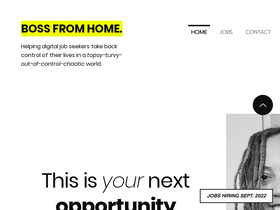 'digitalbossfromhome.com' screenshot