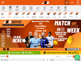 'jsbsports.bet' screenshot