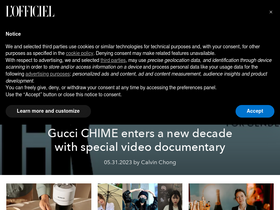 'lofficielmalaysia.com' screenshot