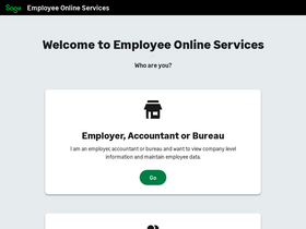 'sagepayrollservices.co.uk' screenshot