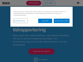 'blikk.se' screenshot