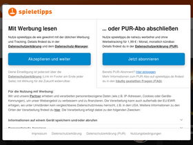 'spieletipps.de' screenshot