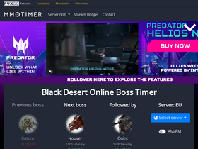 'mmotimer.com' screenshot