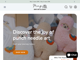 Mayartcraft website screenshot