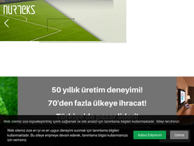 'nurteks.com.tr' screenshot