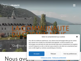 'chemin-neuf.fr' screenshot