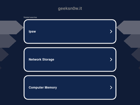 geeksn0w.it