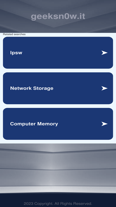 geeksn0w.it