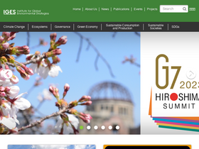 'iges.or.jp' screenshot