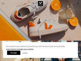 Veja on sale store site