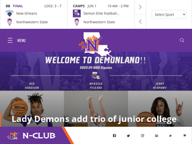 'nsudemons.com' screenshot