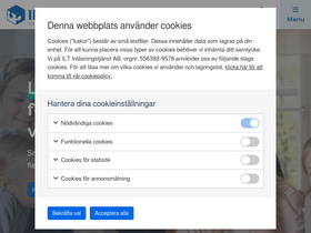 'inlasningstjanst.se' screenshot