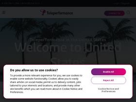 'teleperformanceusa.com' screenshot