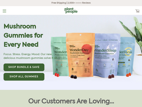 Plant People website screenshot