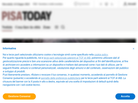 'pisatoday.it' screenshot